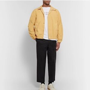 Saturdays NYC - Cooper Brushed-Shell Coach Jacket - Men - Yellow - Size Medium